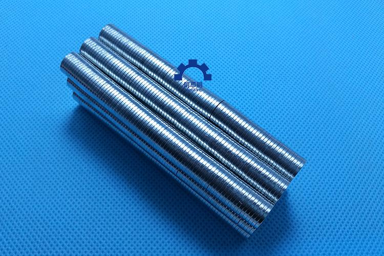 3mm强磁钕铁硼圆形强力包装磁铁圆片磁性强磁钢100片 【产品大小】: d